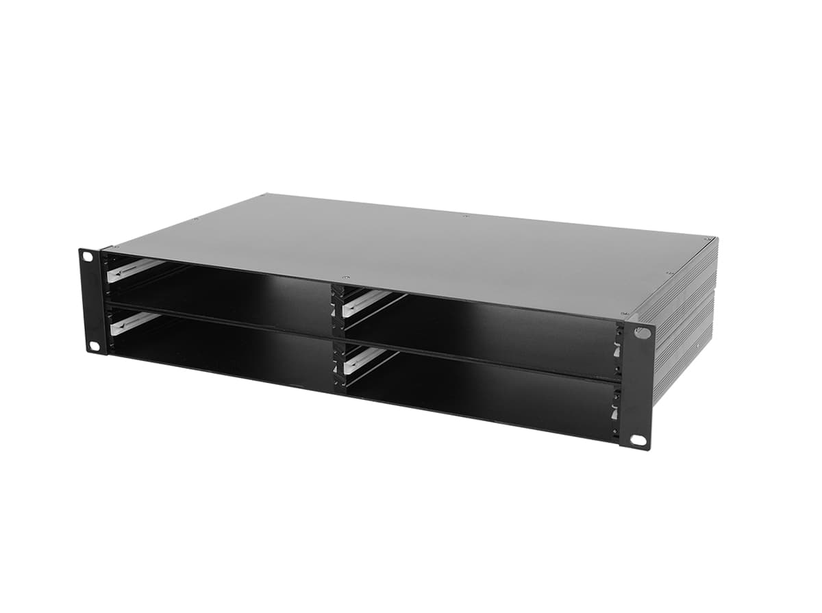2U Rack Housing for 4 ½ Width Devices Image 1