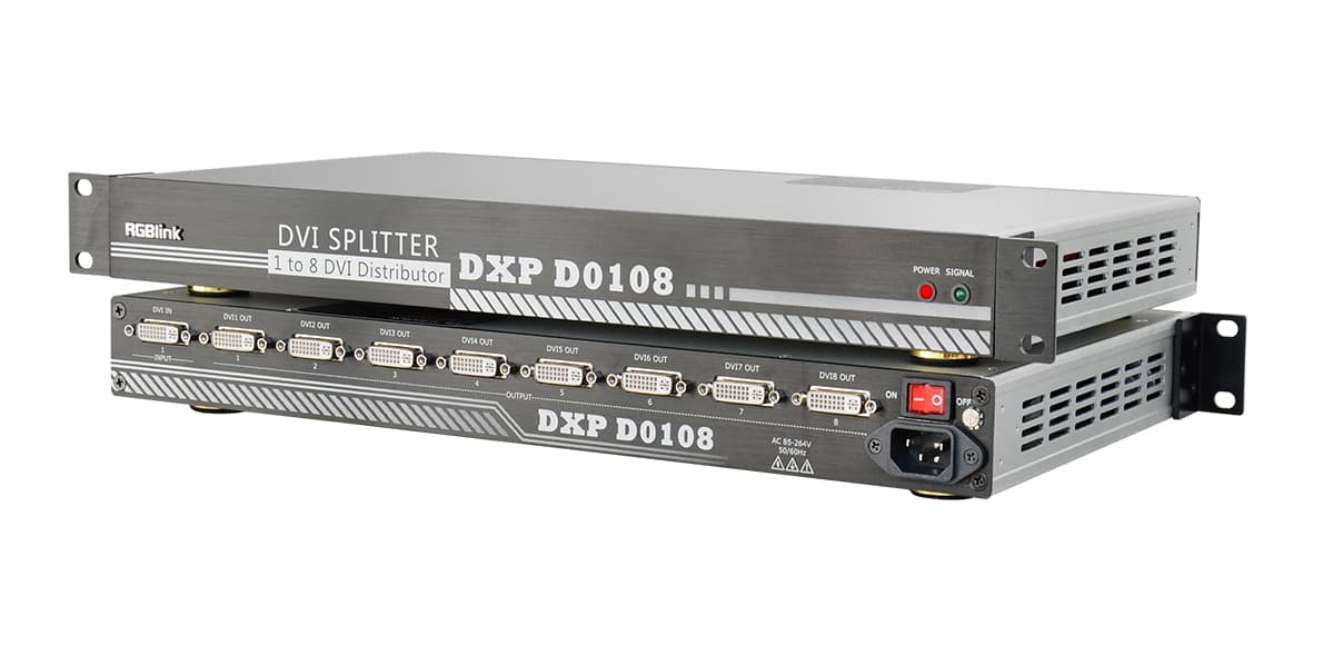 DXP D0108 1x8 DVI Distributor Image 1