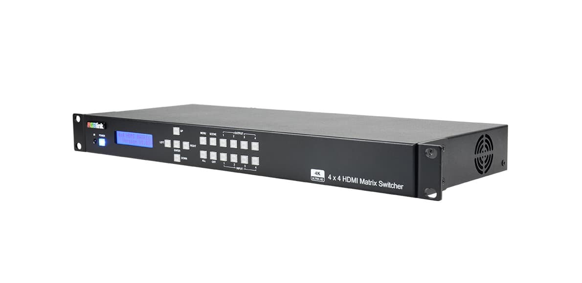 DXP H0404 4x4 HDMI 2.0 Matrix Image 2