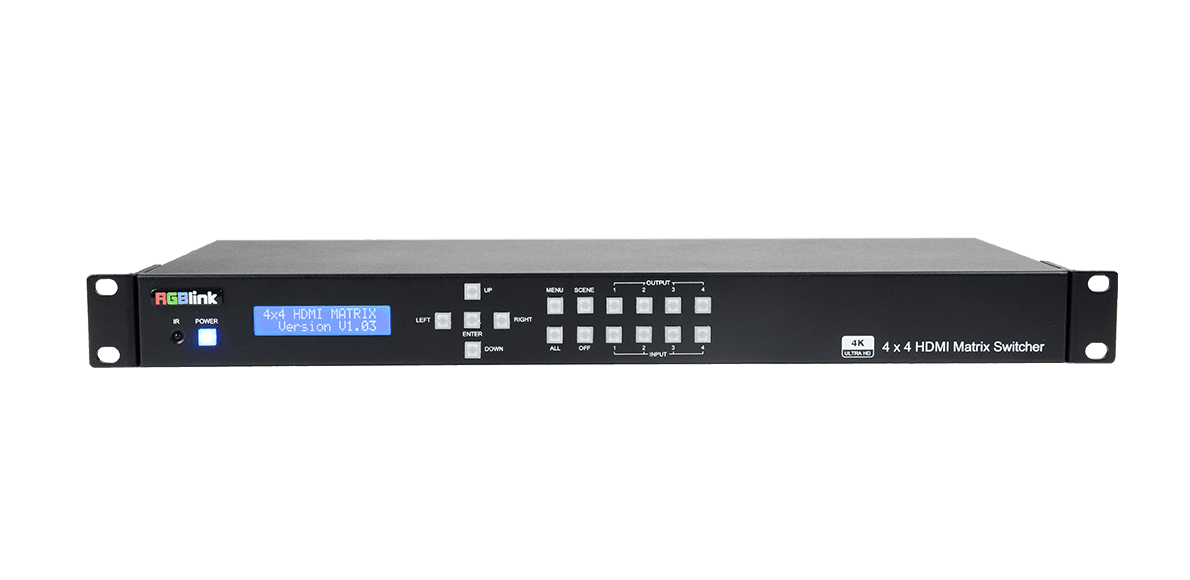 DXP H0404 4x4 HDMI 2.0 Matrix